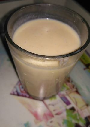A picture of Carrot milk shake.