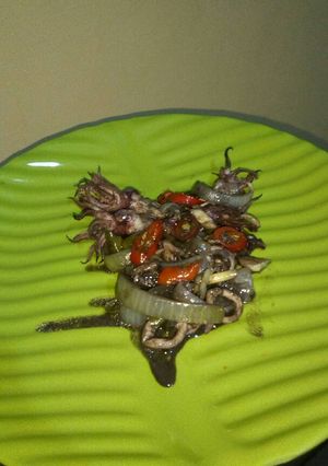 Foto resep Cumi bumbu hitam