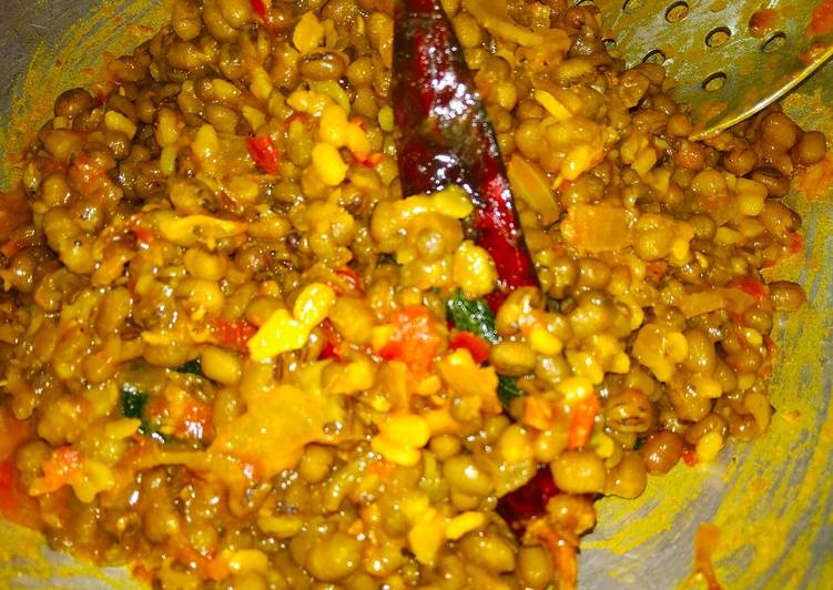 Step-by-Step Guide to Make Quick Sabut Moong Dal