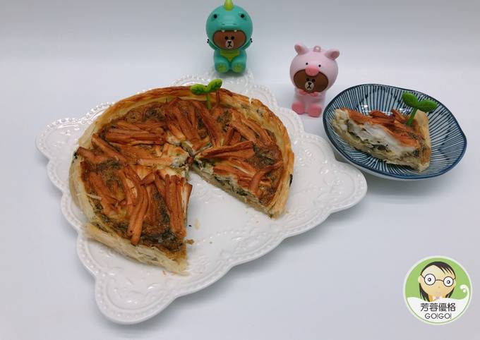 九層塔鱈寶脆餅 氣炸鍋料理食譜與作法by 幸福彤話 Cookpad