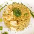 Risotto de quinoa con pesto