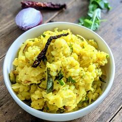A picture of Aloo Bhaaji.