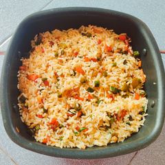 A picture of Vegetable Fried Rice🥕(Restaurant Style).