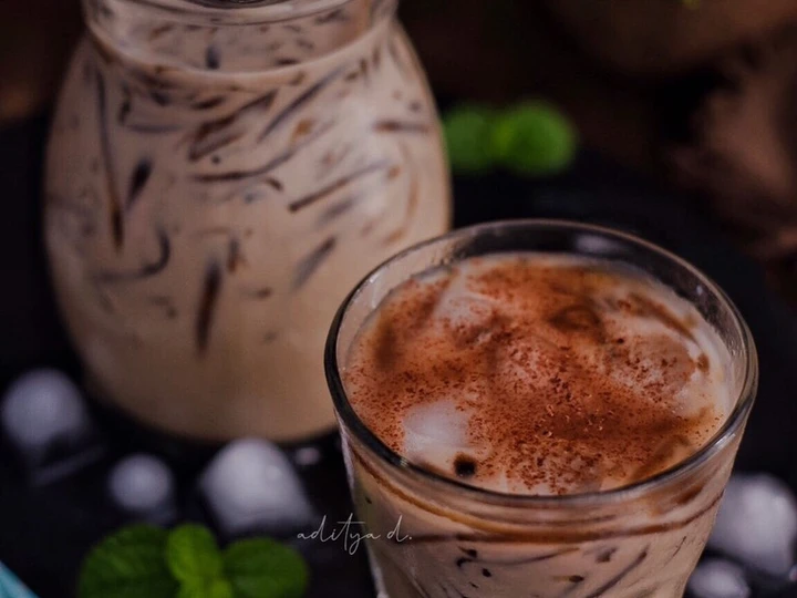 Langkah Gampang Membuat Resep Es Cappuccino Cincau yang Bisa Manjain Lidah Anti Ribet, Bikin Ngiler