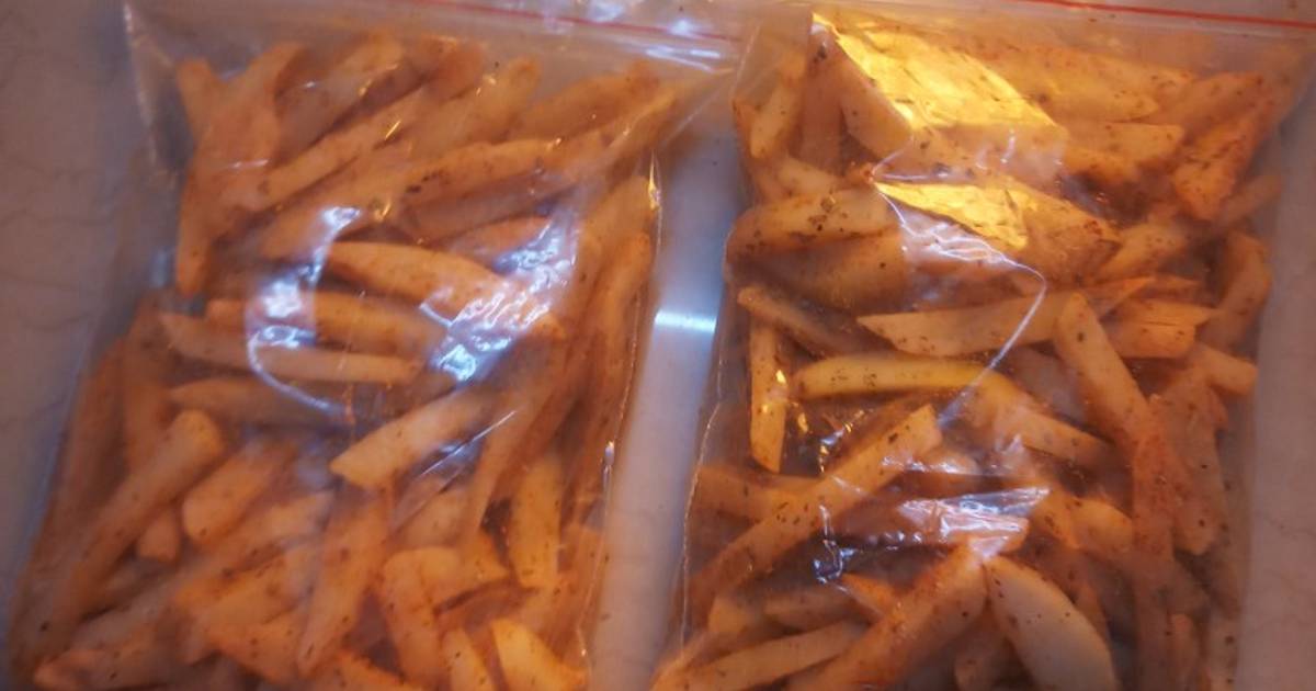 frozen fries bag