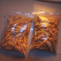 Frozen masala fries A picture of Frozen masala fries.