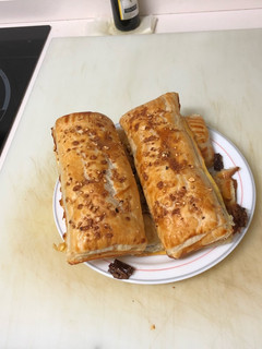 Una foto de Napolitanas con chocolate