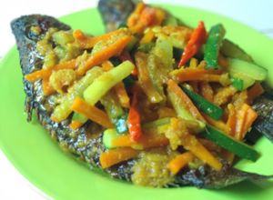 Foto resep Ikan Nila Acar Kuning Pedas