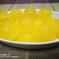A picture of Mango tang ice.