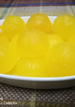 A picture of Mango tang ice.
