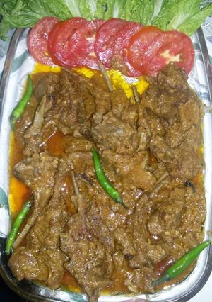 A picture of Masala chops.