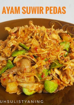Foto resep Ayam Suwir Pedas