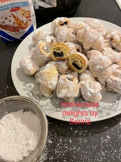 O poză a rețetei Cornulețe fragede cu rahat😍.