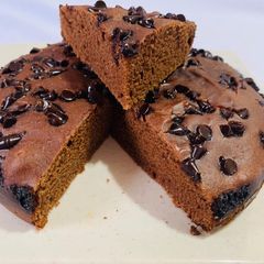 Eggless Chocolate cake A picture of Eggless Chocolate cake.