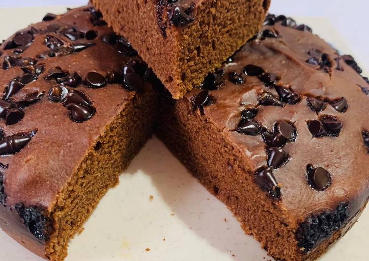 Recipe of Super Quick Homemade Eggless Chocolate cake