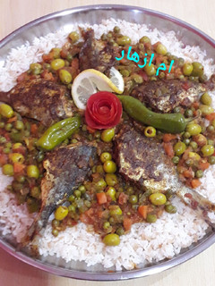 صورة لوصفة سمك بالخضار في الفرن ذوق خيالي 😋😍