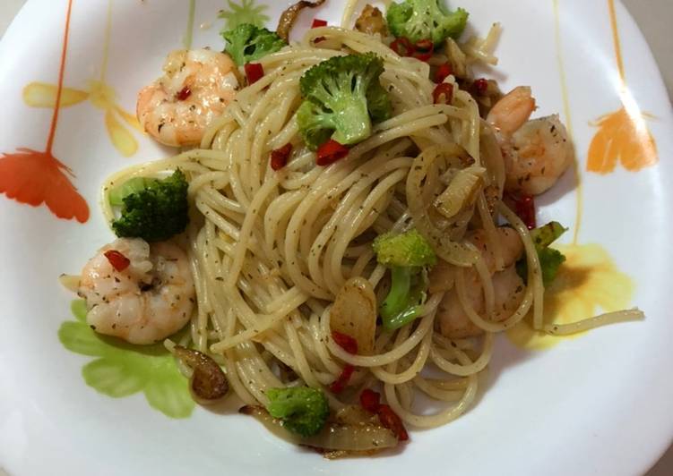 Resep Spaghetti aglio e olio yang Enak Banget