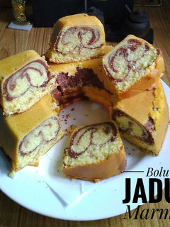 Foto resep Resep Bolu Marmer Cake / Bolu jadul super enak lembut banget