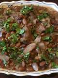 California Farm Leftover Lamb Bone with Smokey Beans