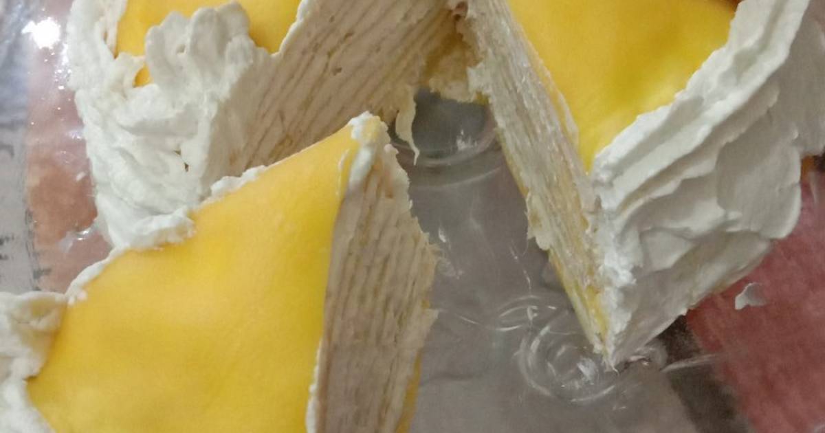 Resep Mille crepes durian oleh tatik asriasih Cookpad
