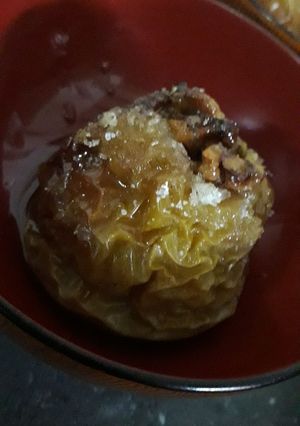 Una foto de Manzanas asadas rellenas