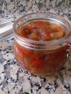 Una foto de Chutney de pisto