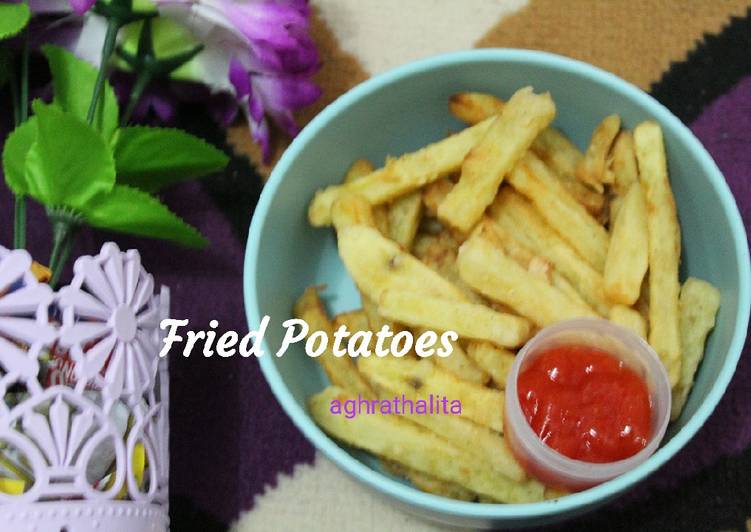 21. Fried Potatoes #BikinRamadanBerkesan