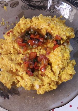 Una foto de Humita al plato