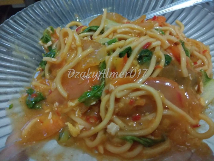 Langkah Mudah untuk Membikin Resep Seblak mie yang Menggugah Selera Anti Ribet, Mantap