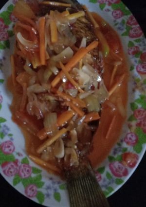 Foto resep Gurame asam manis maknyus
