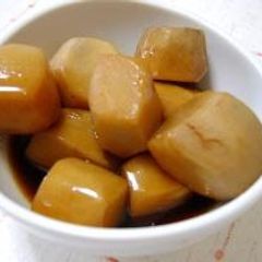 A picture of Satoimo Taro Tumbles.