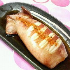 A picture of Ikayaki-style Grilled Squid.