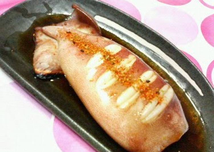 Ikayaki-style Grilled Squid