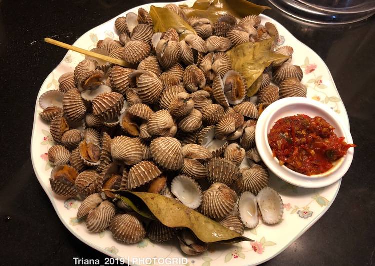 Resep Kerang dara lalap sambel, Lezat Sekali