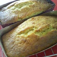 Banana Cake with Pancake Mix A picture of Banana Cake with Pancake Mix.