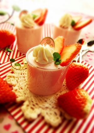 A picture of Strawberry × Mascarpone Mousse.