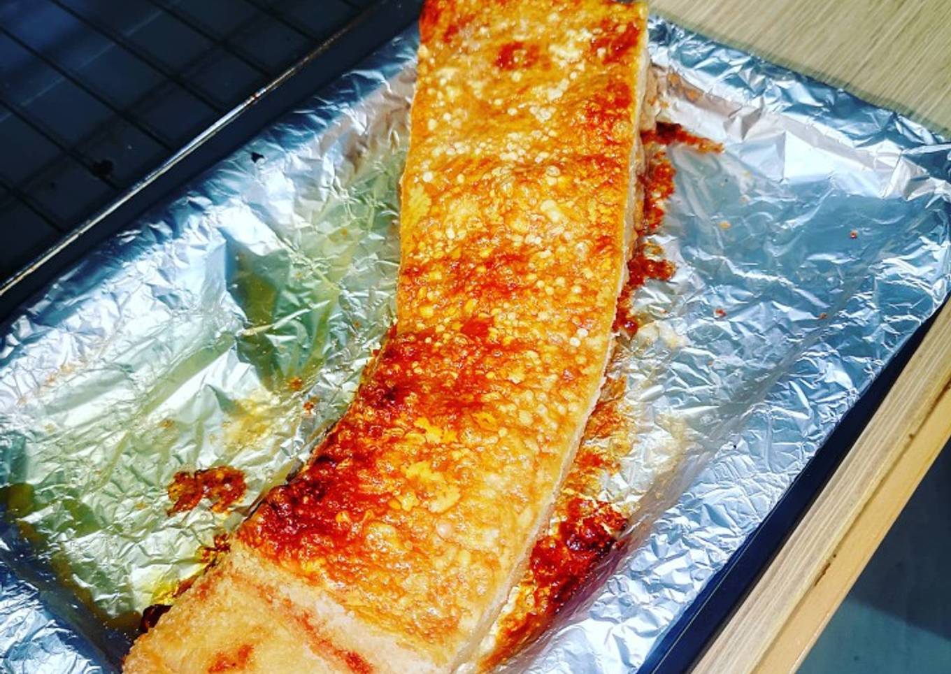 Easy oven roasted crispy pork belly
