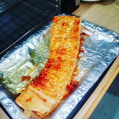 A picture of Easy oven roasted crispy pork belly.