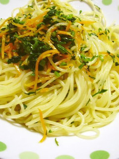 A picture of Carrot Tops Spaghetti.
