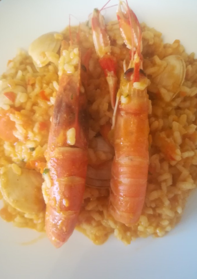 Una foto de Arroz de Marisco
