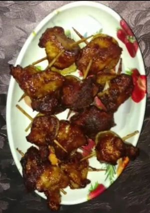 A picture of Butterfly chicken.