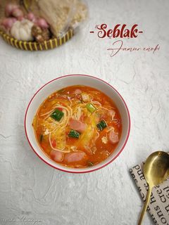 Foto resep Seblak jamur enoki