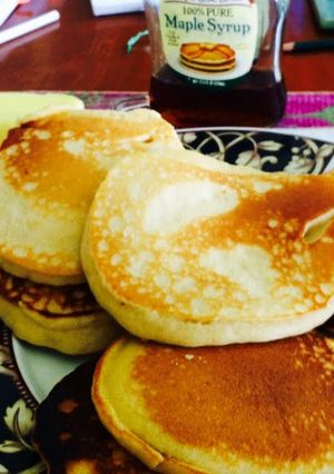 A picture of Plain Pancakes.