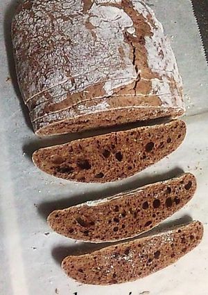 A picture of Oil and Egg Free Chocolate Biscotti.