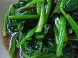 microwave spinach