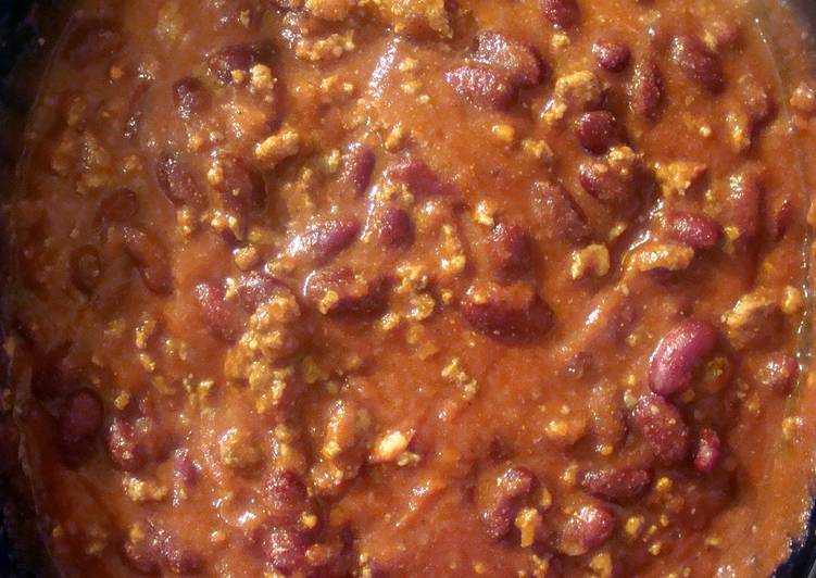 Easiest Way to Make Ultimate taisen&#39;s crockpot chili