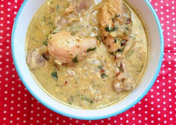 Eat Better Chicken in Pinenut and Saffron Stew