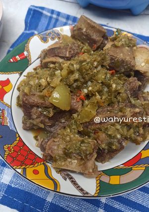 Foto resep Iga Cabe Ijo