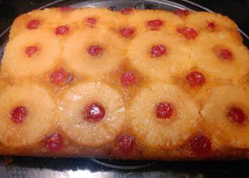 Easiest Way to Recipe Perfect Easiest pineapple upsidedown cake