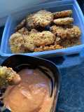 Cornflakes csirkefalatok